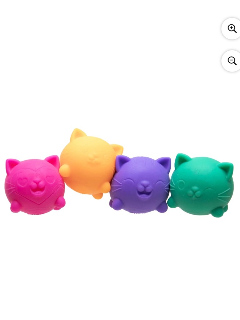 💯 Authentic Teenie NEEDOH Cool Cats Squishy Set of 4 viral - Picture 4 of 9